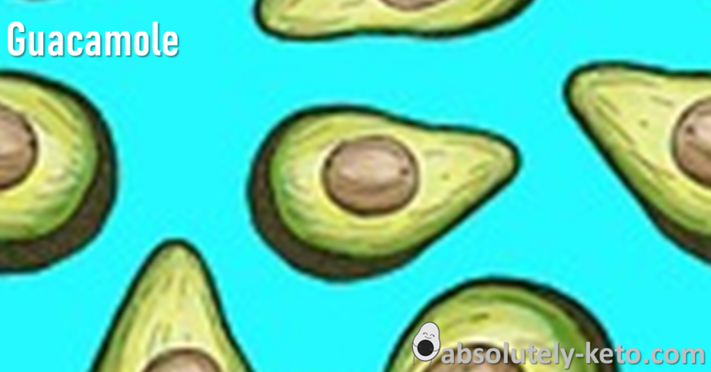 Avocado halves on a blue background