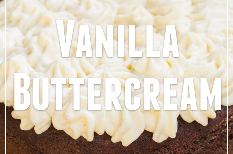 Creamy Keto Vanilla Buttercream Frosting