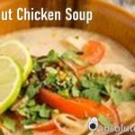 Easy Thai Coconut Curry Lime Shredded Chickenin bamboo bowl